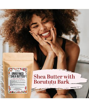 Better Shea Butter African Shea Butter - Raw Unrefined Pure - For Hair, Soap Making, DIY Lotions - 1 lb Yellow Block - Buy Online on GoSupps.com