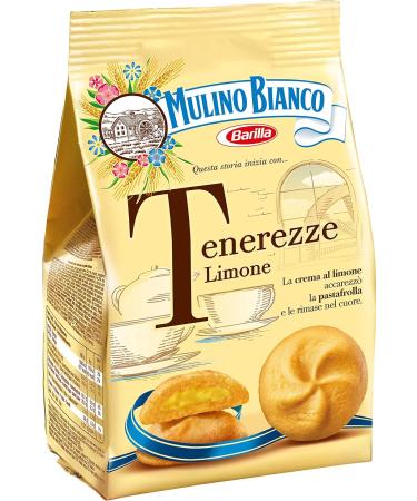 Mulino Bianco Tenerezze Limone Biscuits with Fruit Flavor 200 g - Pack of 5 - Buy Online on GoSupps.com