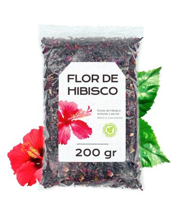 EPEL Dried Hibiscus Flowers 200g - Hibiscus Flower - Hibiscus Herbal Tea - Hibiscus - Hibiscus Tea - Loose Hibiscus Flower (200g)