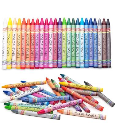 Color Swell Bulk Crayon Packs - 36 Boxes of 24 Vibrant Colored Crayons for Classroom and Home Use - Buy Online on GoSupps.com