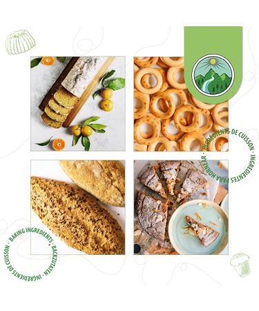 Sesame flour (500g) ground sesame sesame powder 100% natural sesame powder without additives - Buy Online on GoSupps.com