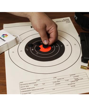 ChromaLabel 0.75 Inch Permanent Round Target Pasters - 1000 Labels - Black - Buy Online on GoSupps.com