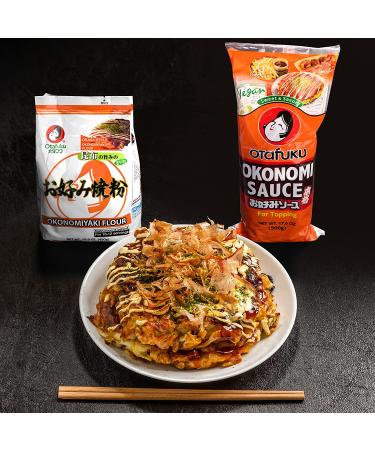 Otafuku Okonomi Sauce - Vegan Japanese Topping for Okonomiyaki Pancakes (17.6 oz) - 1.1 lb - Buy Online on GoSupps.com