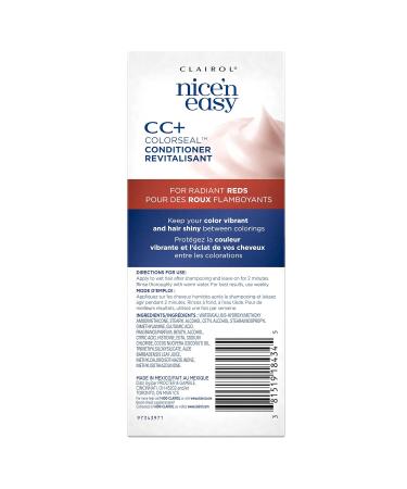 Clairol Nice N Easy CC Plus Color Seal Conditioner - Radiant Reds | 1.85 oz - Best International Shipping - Buy Online on GoSupps.com