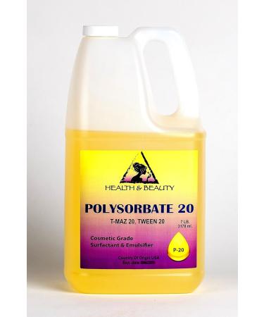 Polysorbate 20 T-MAZ 20 Tween 20 Solubilizer Surfactant & Emulsifier 100% Pure 128 oz 7 LB 1 gal - Buy Online on GoSupps.com