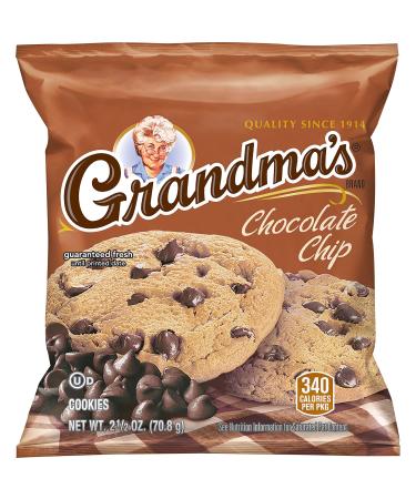 Grandma's Chocolate Chip Cookies, 2.5 Ounce (Pack of 60) Grandma's Chocolate Chip Cookies 2.5 Ounce (Pack of 60)