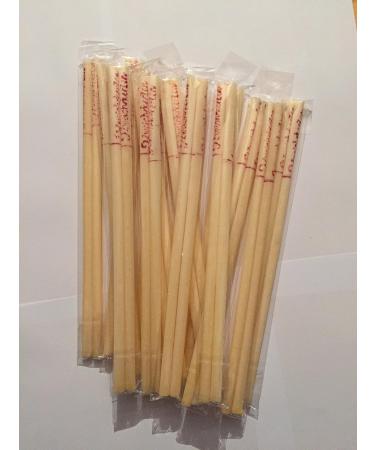 Buy 30 Ear Candles - Natural Beeswax & Cotton - 15 Pairs - Hopi Candy - Smell Neutral with Burn-Off Marking - International Shipping Available - Buy Online on GoSupps.com