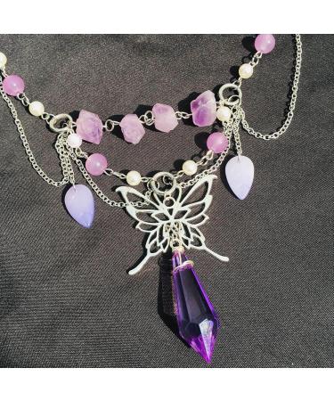 Oralgos Butterfly Choker Necklace - Bohemian Fairycore Jewelry for Women & Girls - Unique Wing Fold Punk Necklaces - Buy Online on GoSupps.com