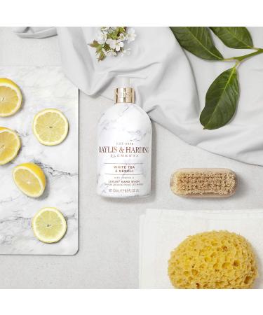 Baylis & Harding Elements Hand Wash Bundle - Pink Blossom, Lotus Flower, White Tea, Neroli - 6 x 500ml Bottles, Vegan Friendly - Buy Online on GoSupps.com