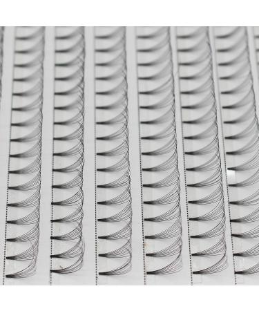 Large Tray 200pcs 8D D Curl 0.07mm Premade Volume Lash Extensions - Soft & Light Individual False Eyelashes (14MM) for Stunning Makeup - Buy Online on GoSupps.com
