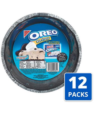 OREO Cookie Pie Crust - 12 Pack, 6 oz Each - Buy Online on GoSupps.com