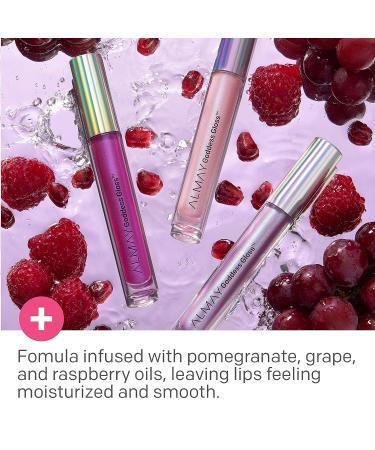 Almay Holographic Glitter Lip Gloss 700 Flame - Non-Sticky Makeup, Hypoallergenic - 0.9 Oz, 1 Count - Buy Online on GoSupps.com