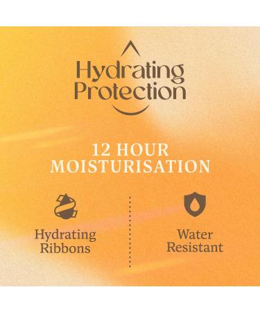 Hawaiian Tropic - Hydrating Protection Sunscreen SPF 50 UVA and UVB Protection 180 ml 12-Hour Moisturisation with Cocoa and Shea Butter Water Resistant Vegan - Buy Online on GoSupps.com