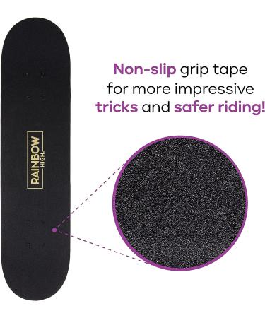 Rainbow High 31 Skateboard - 9-Ply Maple Deck for Cruising, Carving, Tricks & Downhill - Buy Online on GoSupps.com
