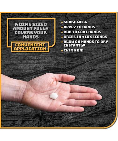 Danger Buddies Liquid Chalk 500ml - Ideal for Rock Climbing, Weight Lifting, Gymnastics & More - Buy Online on GoSupps.com