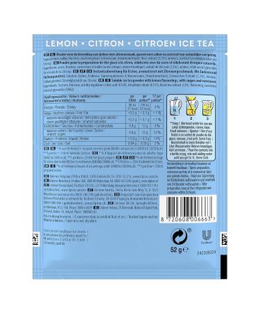 Buy Lipton Iced Tea Powder Lemon - 18 Sachets for Refreshing Self-Preparation | Perfect Summer Beverage - Buy Online on GoSupps.com