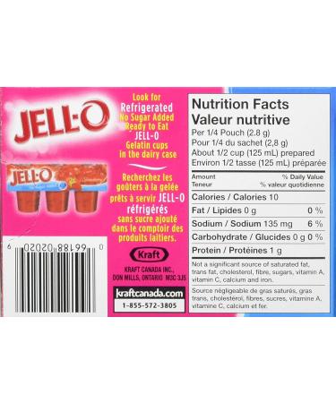 Jell-O Jelly Powder Light Cherry 11.2g (Pack of 18) - Buy Online on GoSupps.com