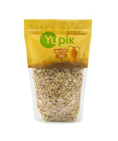 Yupik Organic Raw Cashew Pieces 1 kg 6 Count Gluten-Free Kosher Non-GMO Vegan Chopped Nuts Unsalted Unroasted Oil-Free Crunchy Cashews Nut Topping & Inclusion Ideal for Baking & Cooking 6 kg