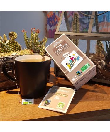 The Papoteuses | Organic Oolong Tea from China | 72 Bags | Certified Organic & Fair Trade | 3 Packs of 24 Oolong Tea Leaves - Buy Online on GoSupps.com