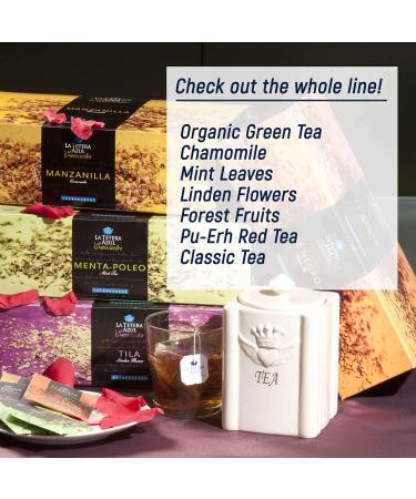  LATETERAZUL The Blue Teapot 100 linden tea bags. Relaxing infusion. 100 bags of 1.5 grams each. - Buy Online on GoSupps.com