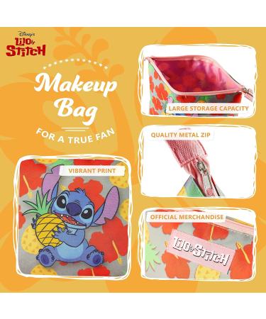 Disney Stitch Toiletry Bag - Travel Makeup Storage Organizer - Gift for Girls, Teens & Women - Buy Online on GoSupps.com