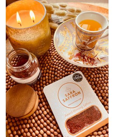Sara Saffron: Grade A+ 100% Authentic Saffron Threads - 1 Gram - Buy Online on GoSupps.com