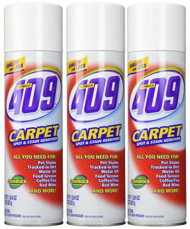 Formula 409 Carpet Spot & Stain Remover 22 oz Can (Pack of 3)