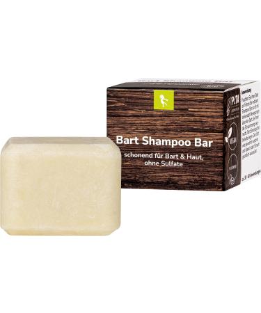 GREENDOOR Pro Bart | Pro Environment: Greendoor Beard Shampoo Bar 75g sulfate-free silicone-free beard shampoo for a perfectly groomed beard fresh natural fragrance vegan natural cosmetic with organic shea butter