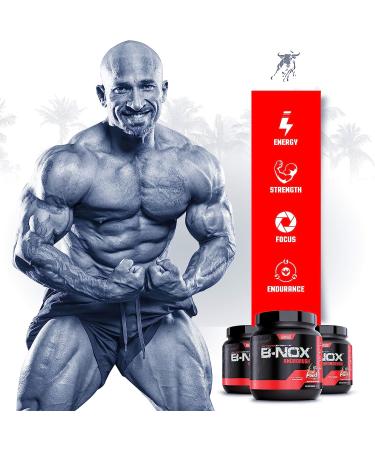 Betancourt Nutrition B-NOX Androrush Fruit Punch - 35 Servings - 22.3oz | Boost Energy and Performance - Buy Online on GoSupps.com