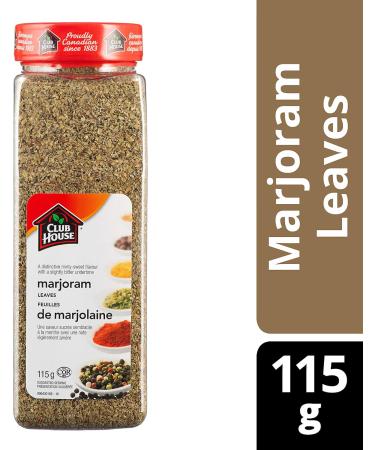 Club House Quality Natural Herbs & Spices Marjoram Leaves 115g - Buy Online on GoSupps.com