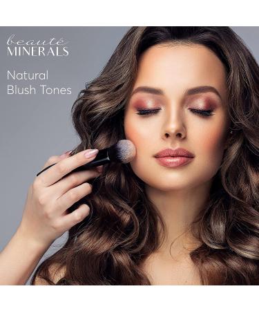 Beaut Minerals Mineral Blush Powder: Gluten-Free Pressed Powder for Natural Contouring and Highlighting | Bold Berry Shade for Glowing Skin - Buy Online on GoSupps.com