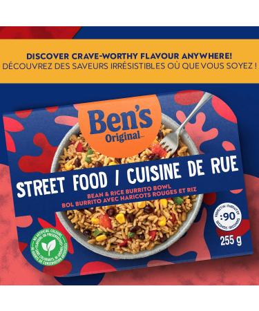 Ben's Original Street Food Bean & Rice Burrito Bowl 6PK CASE Bean & Rice Buritto Bowl (6 Pack) 6 - Buy Online on GoSupps.com