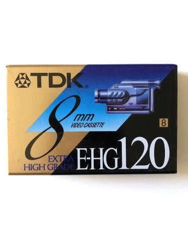 TDK 8mm P6-120 HG High Grade Tape