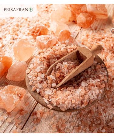 FRISAFRAN | Himalayan Pink Salt Coarse 1kg | grain salt | 100% natural and unrefined | High mineral content | Origin Pa - Buy Online on GoSupps.com