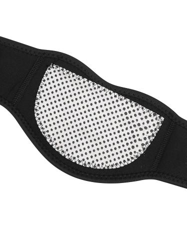 Self-Heating Neck Bandage - Winter Warmer with Magnetic Therapy | Neck Pain Relief & Support | Velcro Fastener | Black - Buy Online on GoSupps.com