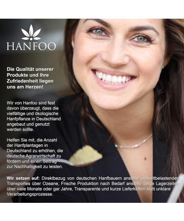 Buy Organic Hemp Protein 1kg - Vegan Hemp Seed Protein from Germany + Free Recipe E-Book | Biofeld Bio Hemp Protein 1000g - Buy Online on GoSupps.com
