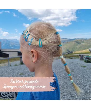 Paper Dragons 200 Hair Clips & Ties | Durable Hair Accessories for Fine & Long Hair | Children's Spectacle Storage Box | Multi-Color Options - Buy Online on GoSupps.com