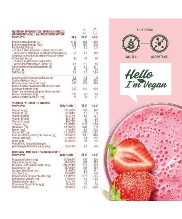 NUPO One Meal + Prime Vegan Shake - Strawberry | Sugar-Free Dietary Shake for Weight Loss | 360G Nutrient-Packed Meal Set - Buy Online on GoSupps.com