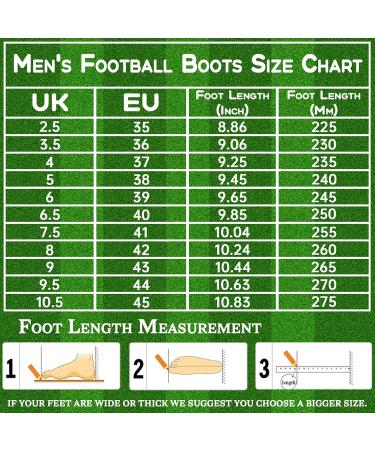 ASOCO DREAM High-Top Soccer Shoes for Men & Boys | Professional Stollen Football Shoes | Outdoor Athletics & Training | Size 36 EU - Black - Buy Online on GoSupps.com