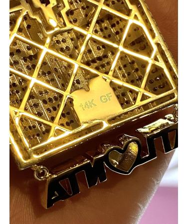 14k Gold Plated Iced Out Bling Gold Grillz for Mouth Top Bottom Hip Hop Teeth Grills for Teeth Mouth Grillz for Mouth Top Bottom Hip Hop 8 Teeth Grills for Teeth Mouth Set (Top & Bottom Set) - Buy Online on GoSupps.com