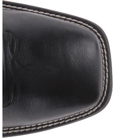 ARIAT Men's Sport Wide Square Toe Western Boot 11 - Black Deertan/Black | Comfortable and Stylish Cowboy Boot - Buy Online on GoSupps.com