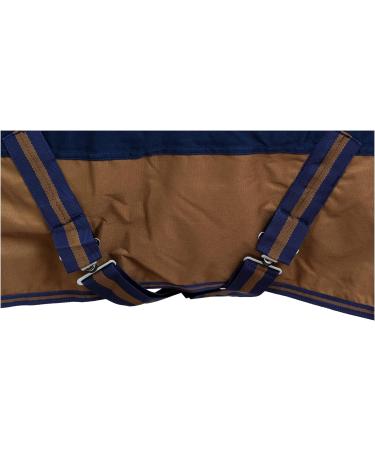 Buy RL24 Weiddesecke Winterdecke High Neck 600D - Durable Nylon Polara Bar Lining 100g/200g/300g - Dark Blue/Brown 165cm - International Shipping Available - Buy Online on GoSupps.com