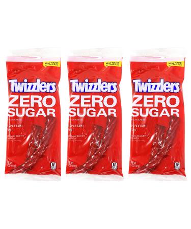Twizzlers Sugar-Free Strawberry Twists - 5 Ounce, Pack of 3 5 Ounce (Pack of 3)