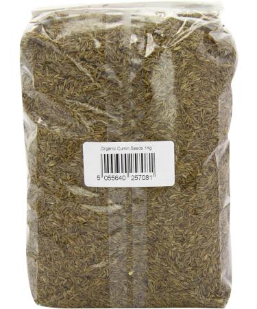 JustIngredients Essentials Organic Cumin Seeds 1 kg - Buy Online on GoSupps.com
