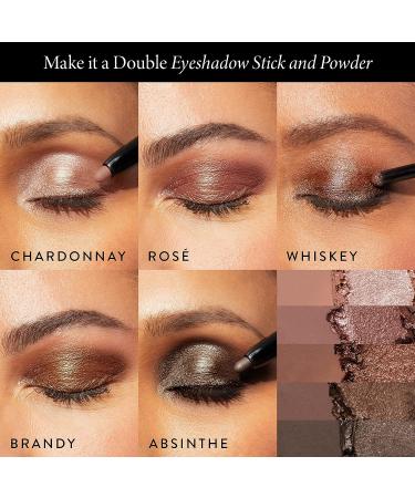 Laura Geller New York Make It A Double Eyeshadow - Chardonnay, Dual-Ended Cream Stick & Powder, Crease-Proof - Buy Online on GoSupps.com