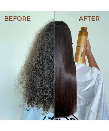 Let Me Be - Lissage Br silien Bio Sans Formol Phyto Complex - Traitement Capillaire Professionnel la K ratine Hydrolys e Soin Anti-Frisottis Nourrissant et R parateur de Longue Dur e - 300ml - Buy Online on GoSupps.com