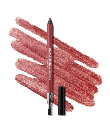 Revlon Eyeliner ColorStay Multiplayer LiquidGlide multifunctional makeup product with professional brush creamy waterproof and longlasting texture 406 Queen of Hearts 09 g