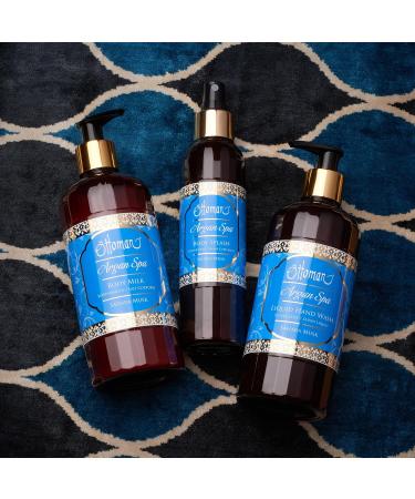 Buy Ottoman Argan Spa Body Milk - Sahara Musk (Pack of 2 x 400 ml) | Luxurious Moisturizing Body Care | International Shipping Available - Buy Online on GoSupps.com