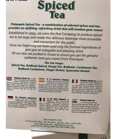 Grehge d Tea -Masala chai- of 80 Tea Bags (6 Boxes) - Buy Online on GoSupps.com