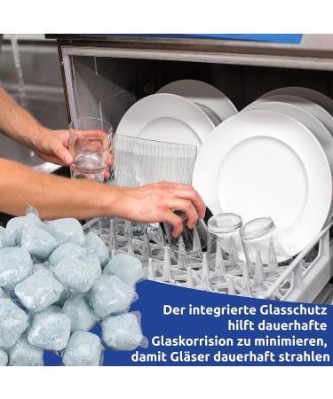 Resch Cleanix Plastic-Free Dishwasher Tabs - 500 Count | Phosphate-Free Water-Soluble Film | Eco-Friendly Cleaning Solution - Buy Online on GoSupps.com